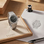 Men's Black Dial Luminous Watch